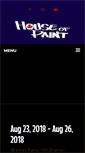 Mobile Screenshot of houseofpaint.ca